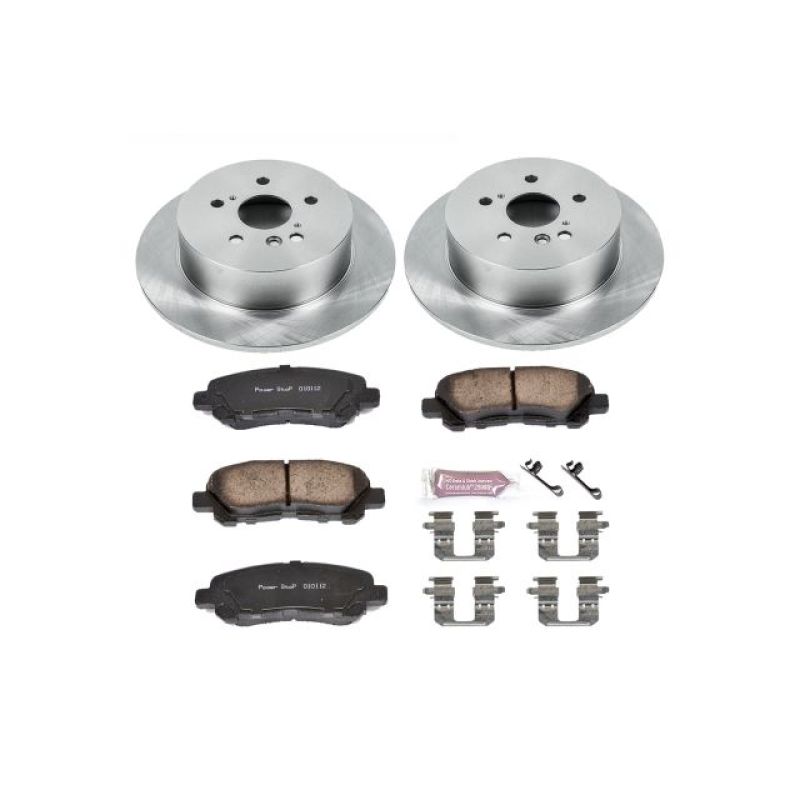 Power Stop 08-13 Toyota Highlander Rear Autospecialty Brake Kit KOE4714