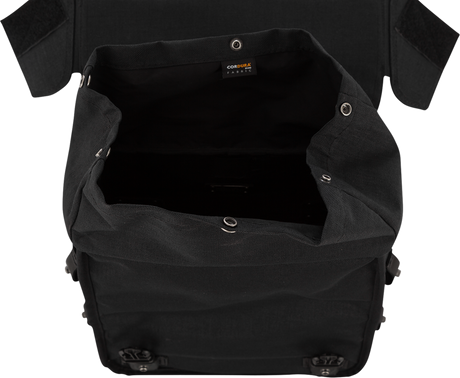 BURLY BRAND Throw-Over Saddlebag - Black B15-1002B