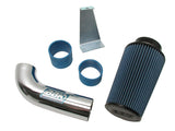 BBK 86-93 Mustang 5.0 Cold Air Intake Kit - Standard Style - Chrome Finish 1556