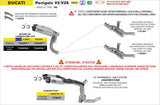 Arrow  Ducati V2 2025-2026  Competition Full Titanium Half System 71266CP
