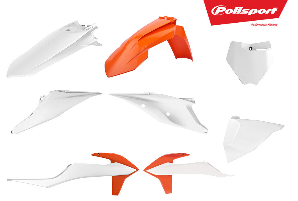 POLISPORT Plastic Body Kit Oem Color Ktm 90912