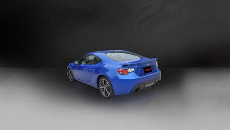 Corsa 12-14 Scion FRS / Subaru BRZ Black Tip Sport Cat-Back Exhaust 14864BLK