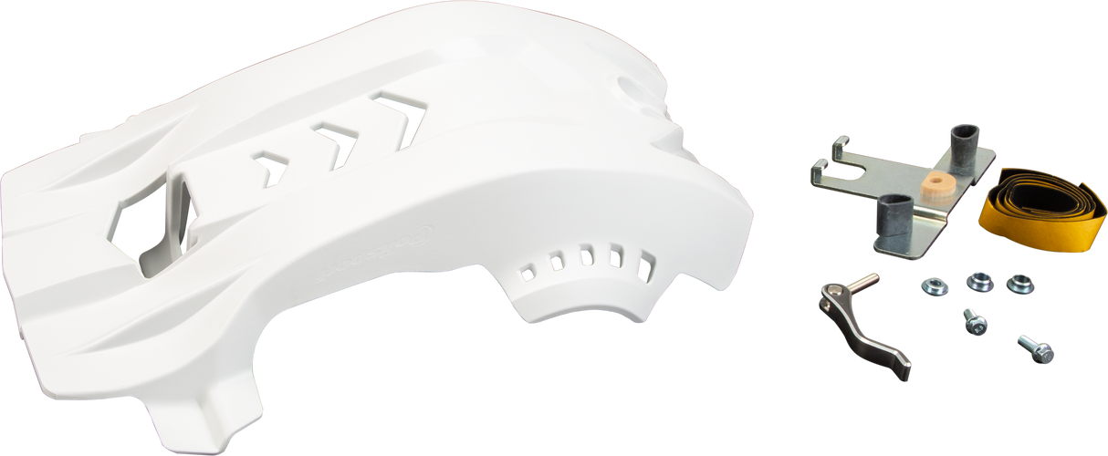 POLISPORT Fortress Skid Plate White Hus 8468900006