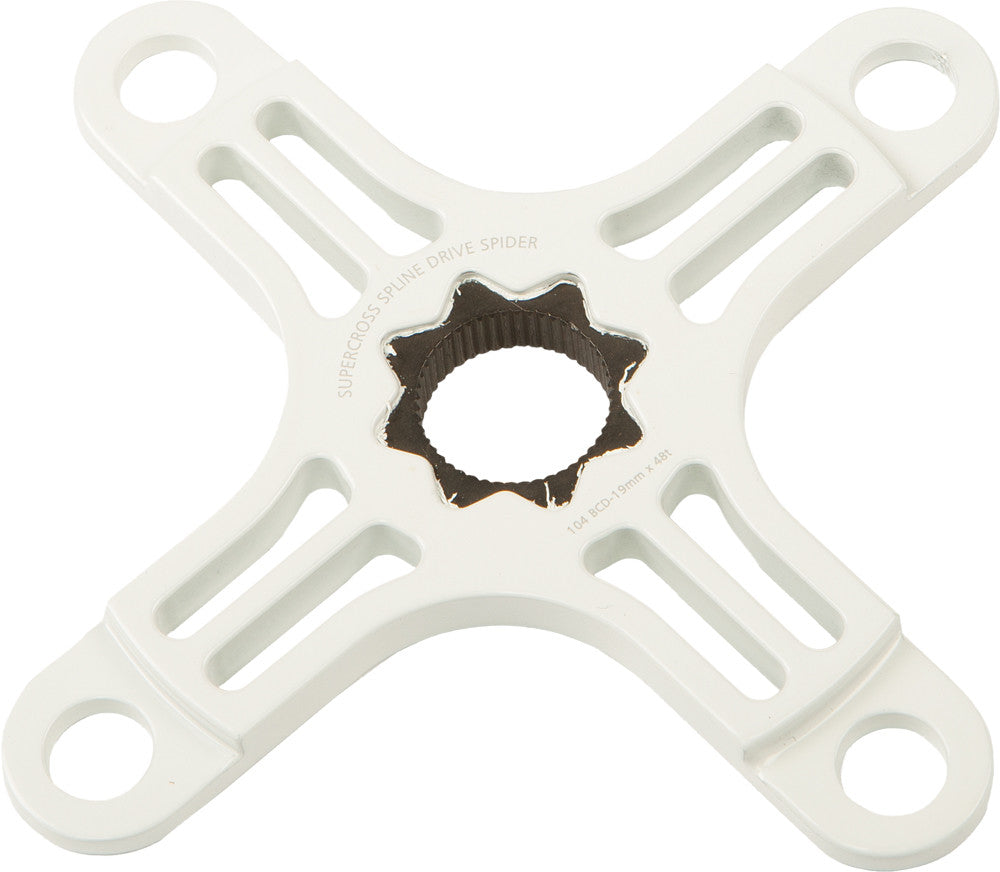 SPEEDLINE 4-Bolt Spider (White) SL-104-SPW