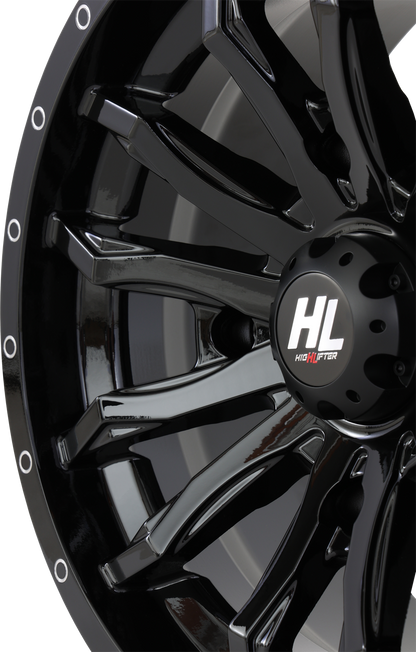 HIGH LIFTER Wheel - HL21 - Front/Rear - Gloss Black - 14x7 - 4/137 - 4+3 (+10 mm) 14HL21-1237