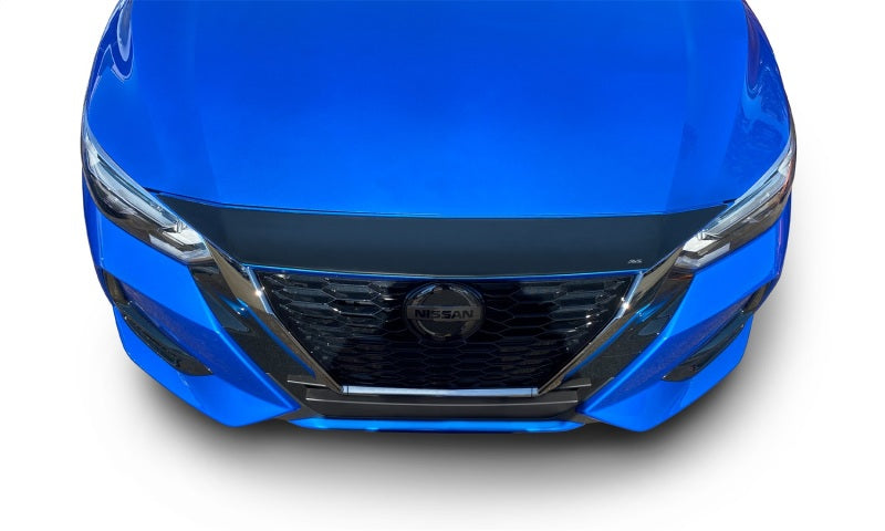 AVS 20-22 Nissan Sentra Aeroskin Low Profile Acrylic Hood Shield - Smoke 320082