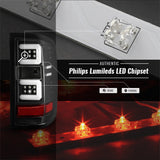 Spyder Chevy 1500 14-16 Light Bar LED Tail Lights All Blk ALT-YD-CS14-LBLED-BKV2 5085856