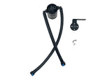 J&amp;L 19-24 Chevrolet Silverado/GMC Sierra 1500 5.3L V8 Driver Side Oil Separator 3.0 - Black Anod 3086D-B