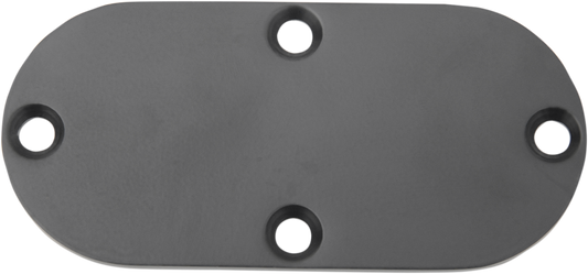 DRAG SPECIALTIES Inspection Cover - Matte Black 14009B