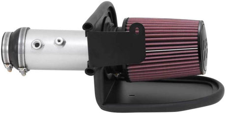 K&N 13-14 Honda Accord 3.5L V6 69 Series Typhoon Air Intake System - Silver Cold Air Intake Kit 69-1212TS