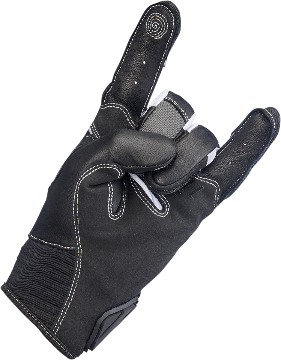 BILTWELL Bridgeport Gloves - Gray - 2XL 1509-1101-306