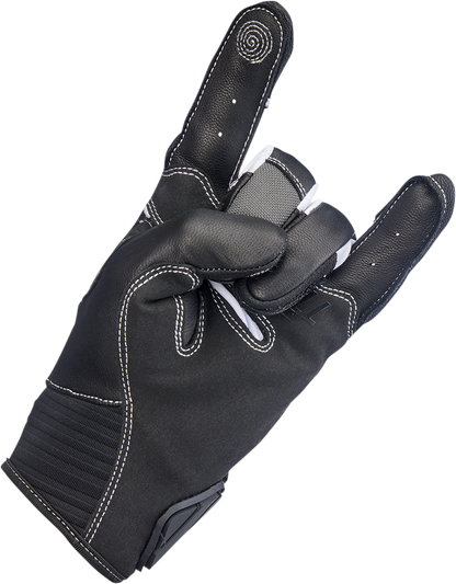 BILTWELL Bridgeport Gloves - Gray - 2XL 1509-1101-306