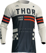 THOR Pulse Combat Jersey - Midnight/White - Large 2910-7093