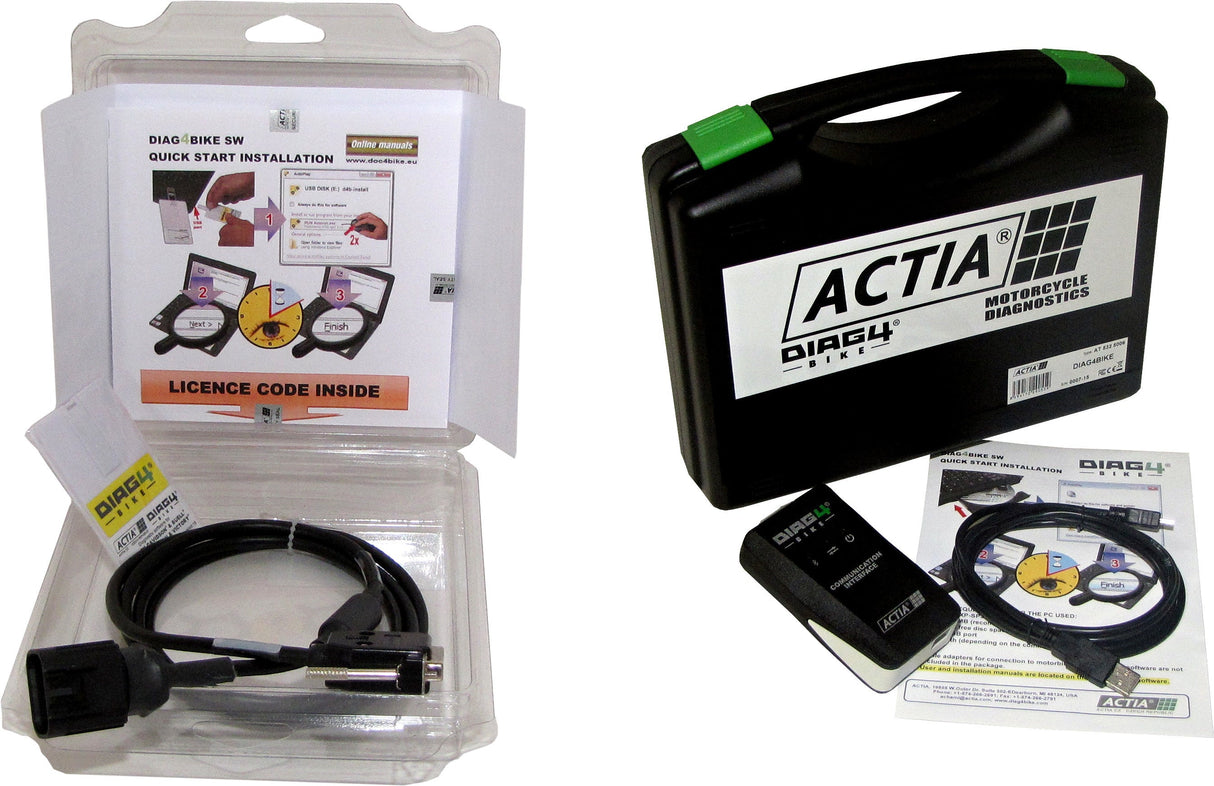 DIAG4 BIKE Serial Diagnostic System Ind Software W/Bluetooth Interface AT 531 5095