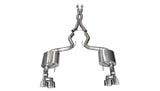 Corsa 18-19 Ford Mustang V8 5.0L 3in Cat-Back Dual Rear Exit w/ 4in Polished Pro-Series Tips 21040