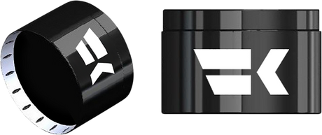 KHROME WERKS Grips - Turbine - Custom Contour - TBW - Black 500120