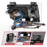 ANZO 2018-2021 Jeep Wrangler LED Side Markers Chrome Housing Smoke Lens w/ Seq. Signal Sport Bulb 511085