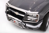 AVS 03-05 Chevy Silverado 1500 Aeroskin Low Profile Acrylic Hood Shield - Smoke 322024