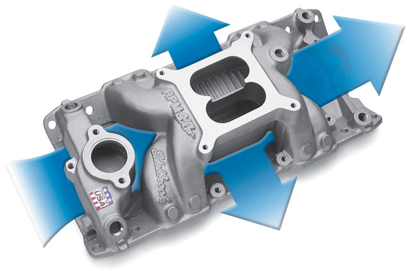 Edelbrock S/B Chevy RPM Air-Gap Manifold 7501