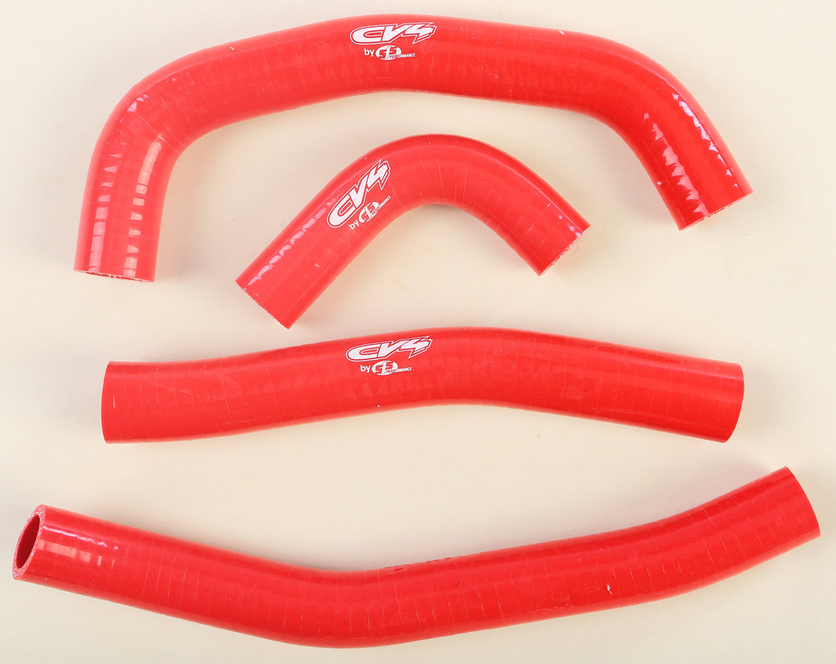 CV4 Radiator Hose Standard Kit Red SFSMBC269R
