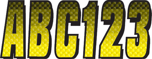 HARDLINE Series 300 Registration Kit (Yellow/Black) YEBKG300