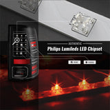 Spyder 13-18 Dodge Ram 2500/3500 LED Tail Lights LED Model Only - All Black (ALT-YD-DRAM13-LED-BKV2) 5085924