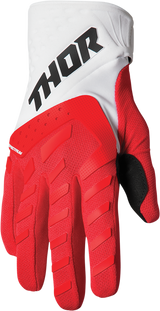 THOR Spectrum Gloves - Red/White - Medium 3330-6839