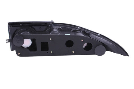 ANZO 1995-1999 Mitsubishi Eclipse Taillights Black 221084