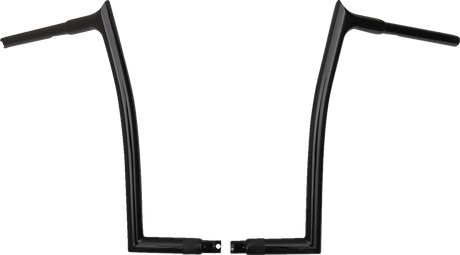 FAT BAGGERS INC. Handlebar Kit - Pointed Top - 16" - Black 919916-B