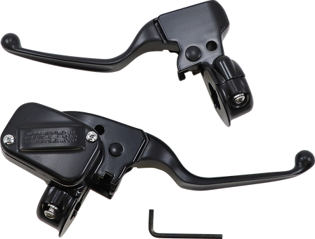 DRAG SPECIALTIES Handlebar Controls - Matte Black F/SINGLE DISC MODELS ONLY H07-0805MB-A