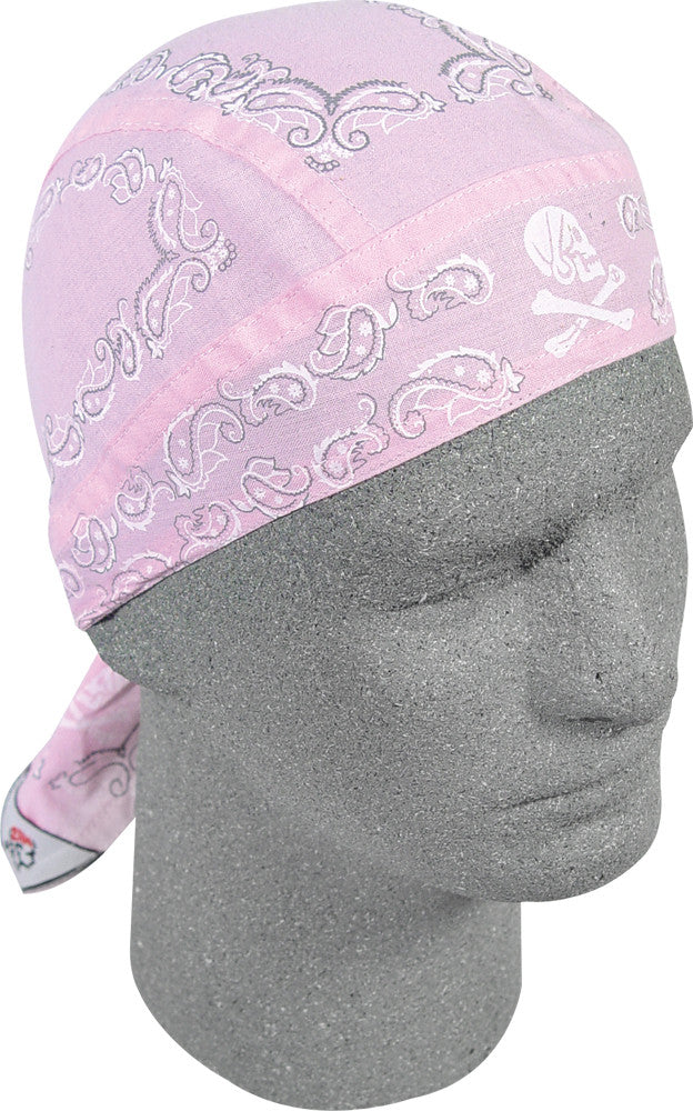 ZAN Flydanna Skull Paisley Pink Z502