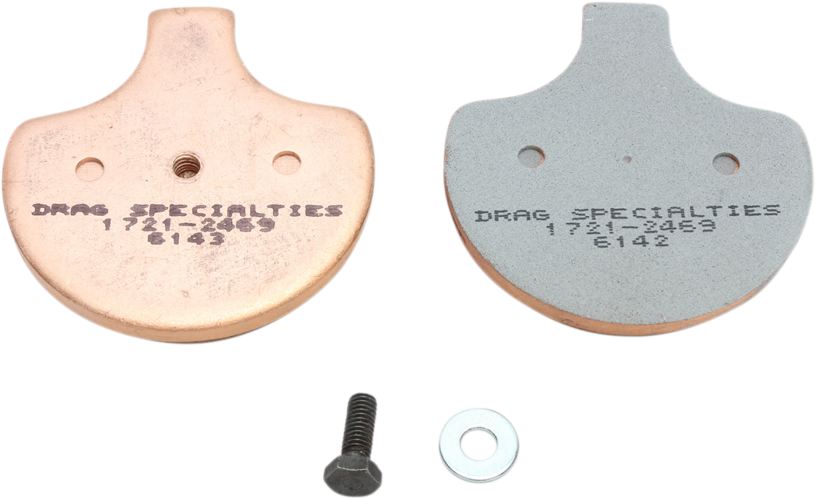 DRAG SPECIALTIES Sintered Brake Pads - Harley-Davidson WRNG CALLOUT /WRNG PHOTO HDP900