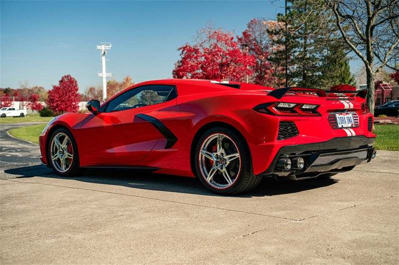 Corsa 20-23 Chevrolet Corvette C8 RWD 3in Xtreme Cat-Back Exhaust w/4.5in Carbon Fiber Polished Tips 21102CF
