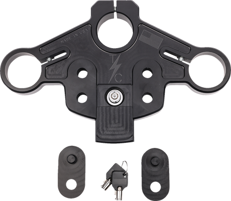 THRASHIN SUPPLY CO. Road Glide Top Tree - Black TSC-2912-1