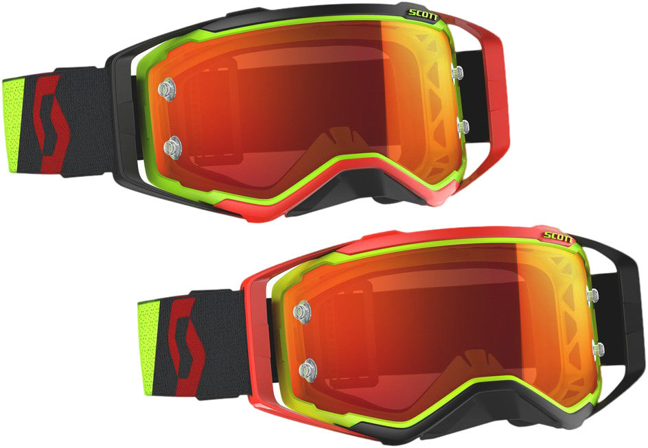 SCOTT Prospect Goggle Yellow/Red W/Orange Chrome 268178-4039280