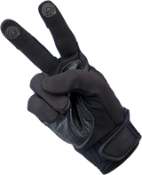 BILTWELL Baja Gloves - Black Out - Small 1508-0101-302