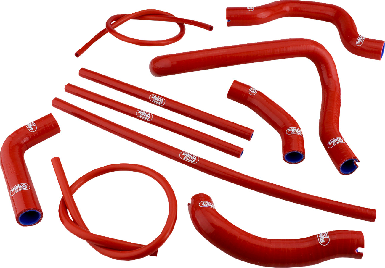 SAMCO SPORT Radiator Hose Kit - Red - Ducati DUC35-RD