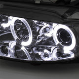 Spyder Mazda 6 03-05 With Fog Lights Projector Headlights LED Halo DRL Smke PRO-YD-M603-FOG-DRL-SM 5042545