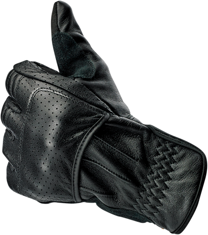 BILTWELL Borrego Gloves - Black - Small 1506-0101-302