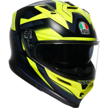 AGV Hlmt K7 Glimpse Mt Bk/Yl Md 2118399004-006-M