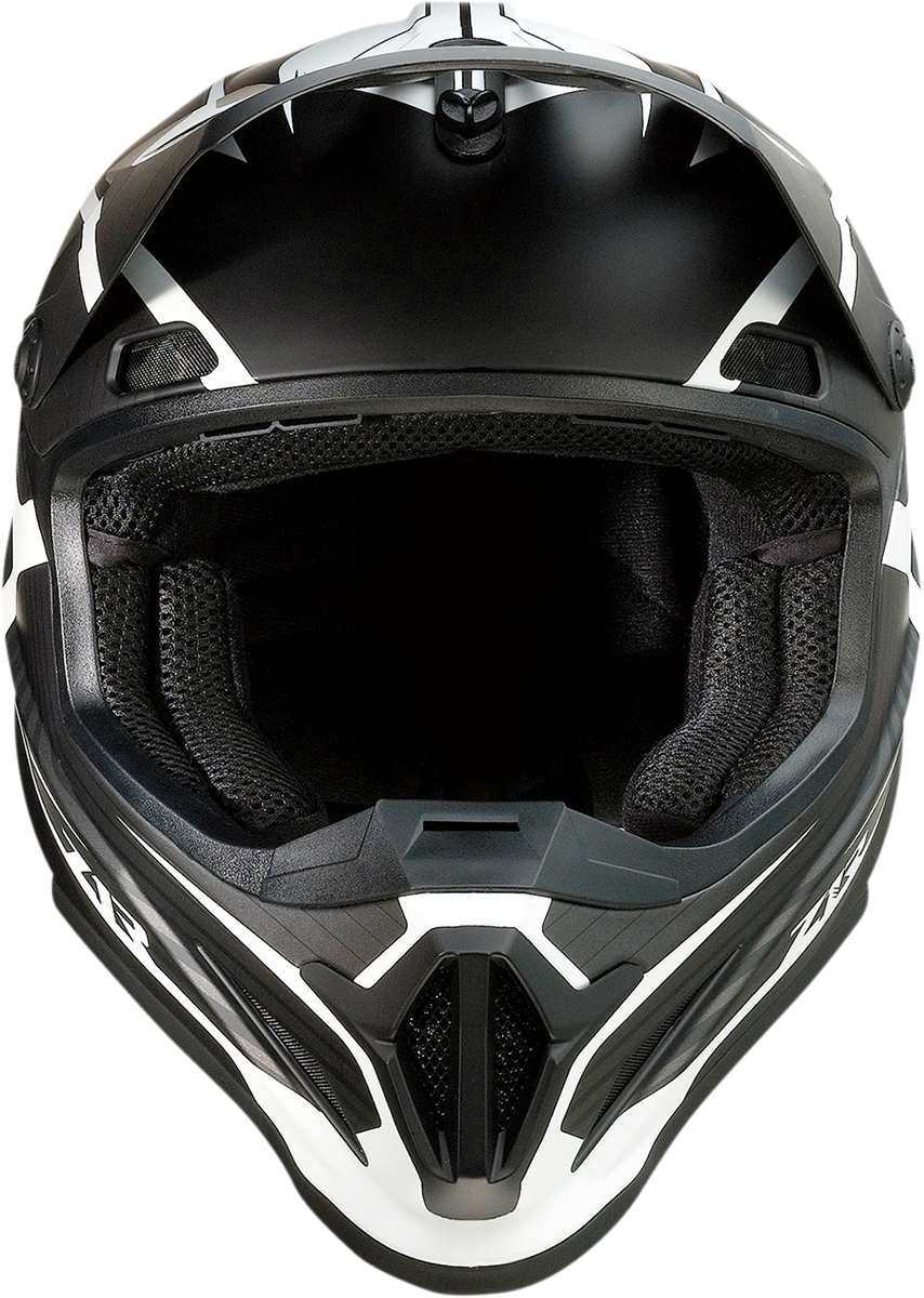 Z1R Rise Helmet - Flame - Black - XS 0110-7224