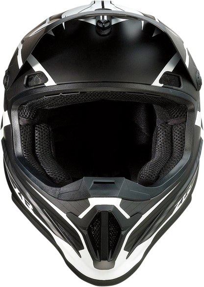 Z1R Rise Helmet - Flame - Black - XS 0110-7224