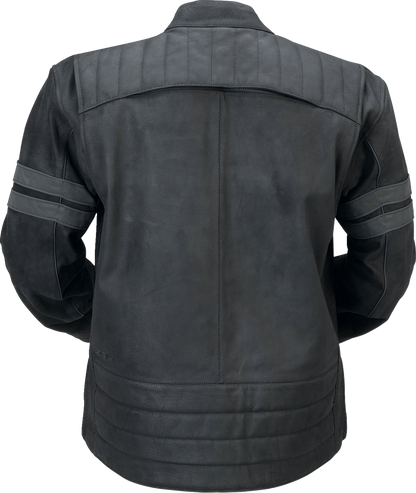 Z1R Remedy Leather Jacket - Black - 2XL 2810-3893
