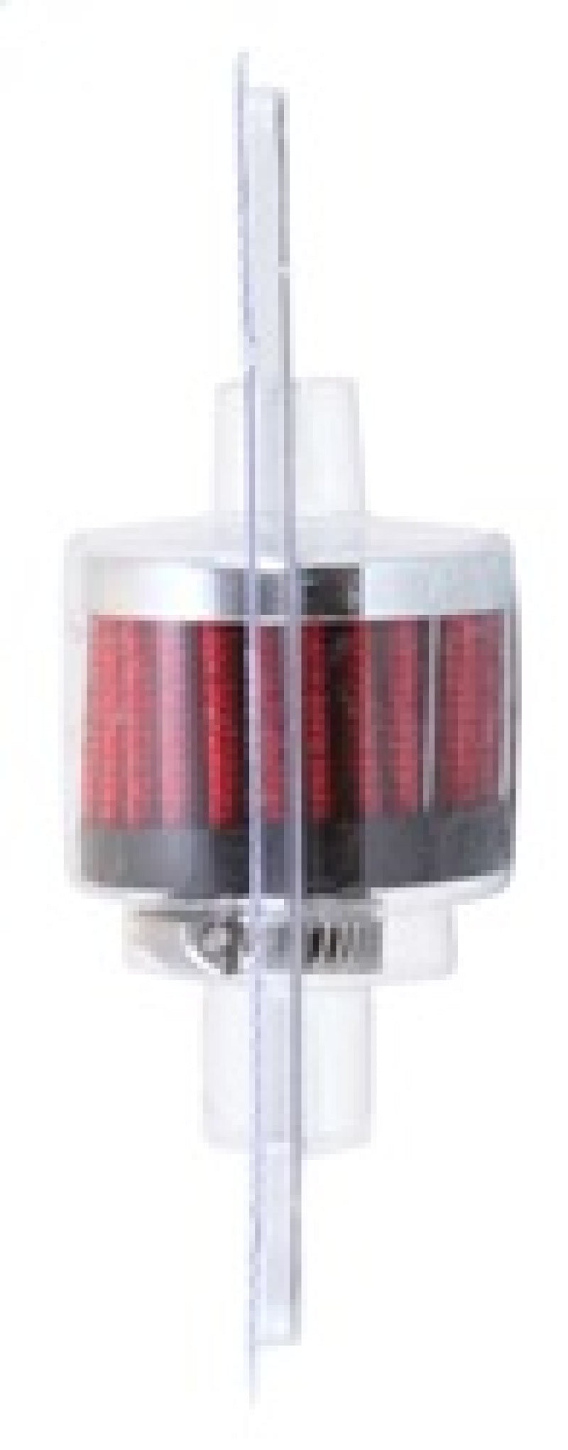 K&N Clamp On Rubber Base Crankcase Vent Filter 0.375in Flange ID x 2in OD x 1.5in Height 62-1320