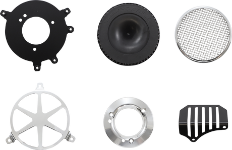 COBRA Air Filter - Spoke - Chrome 606-0101-04-SB