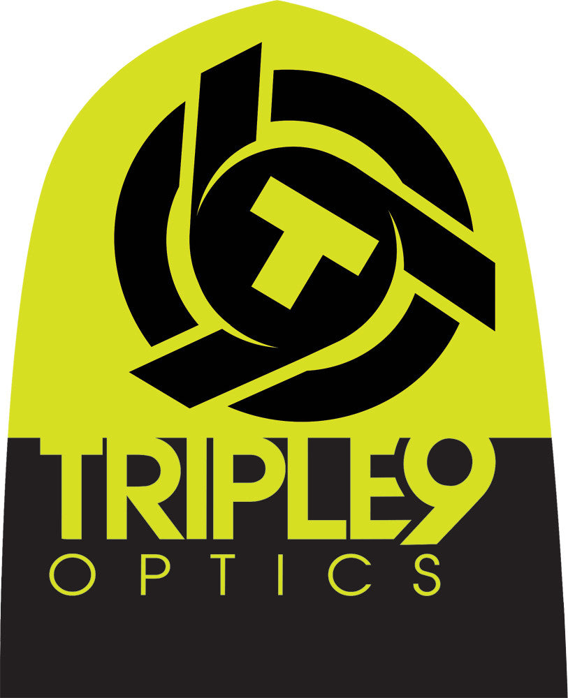 TRIPLE 9 Logo Beanie (Black/Hi-Vis) 37-2702