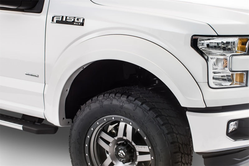 Bushwacker 15-17 Ford F-150 Styleside Extend-A-Fender Style Flares 4pc 67.1/78.9/97.6in Bed - Black 20936-02