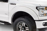 Bushwacker 15-17 Ford F-150 Styleside Extend-A-Fender Style Flares 4pc 67.1/78.9/97.6in Bed - Black 20936-02