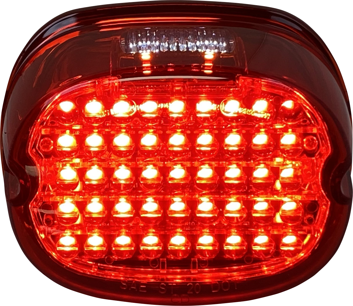 CUSTOM DYNAMICS Taillight - Top Window - Red CD-TL-TW-R