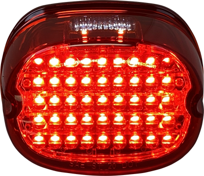 CUSTOM DYNAMICS Taillight - Top Window - Red CD-TL-TW-R